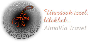 AlmaVia Travel Logó AlmaVia Travel Logó